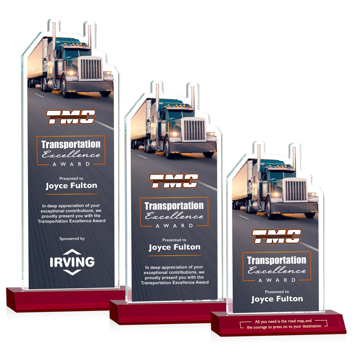 Longhaul VividPrint™ Award - Red 1