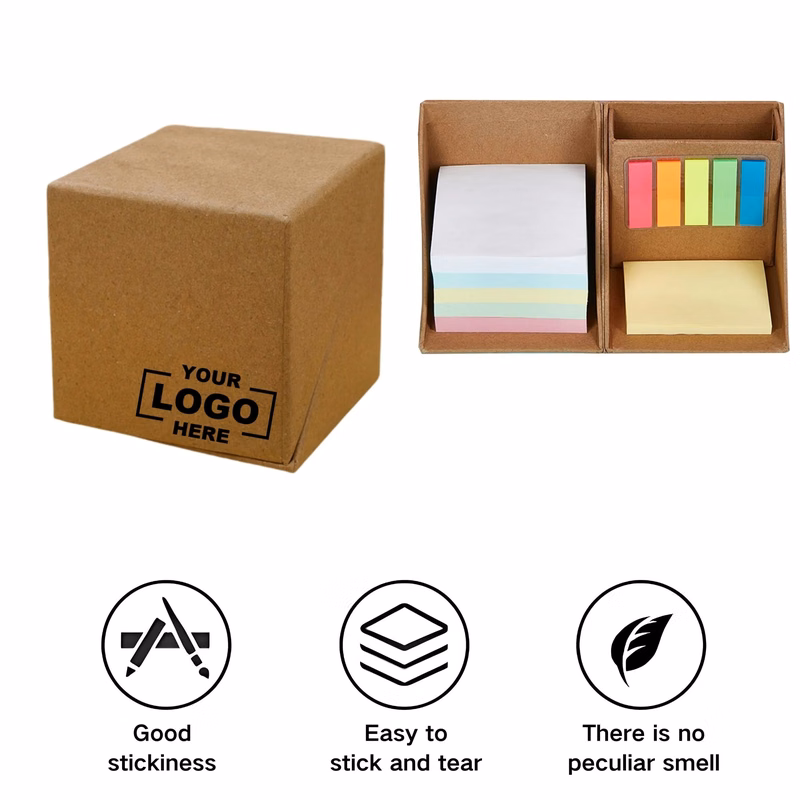 Multi Functional Foldable Cube Note Box