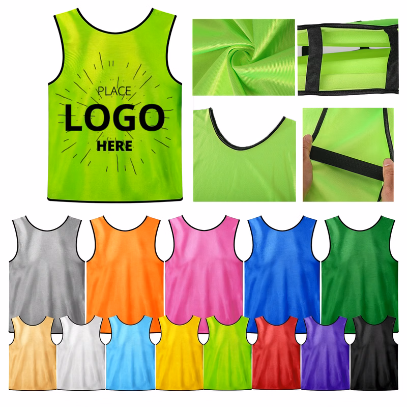 Custom Caddie Training Sport Double Sided Mesh Pinnie Vests