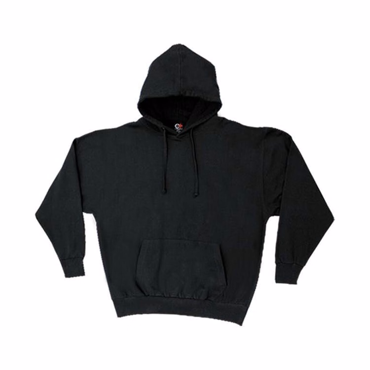 Cotton Plus Men's Hoodies - Black 3X