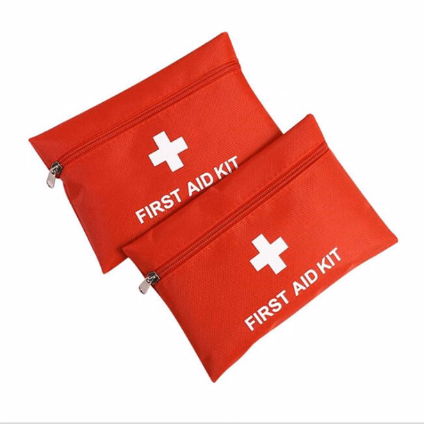Red First Aid Bag Pack