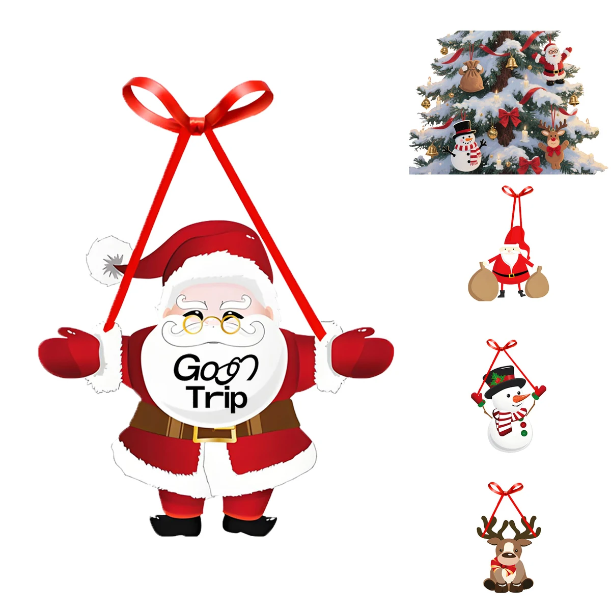 Themed Christmas Hanging Decoration 1