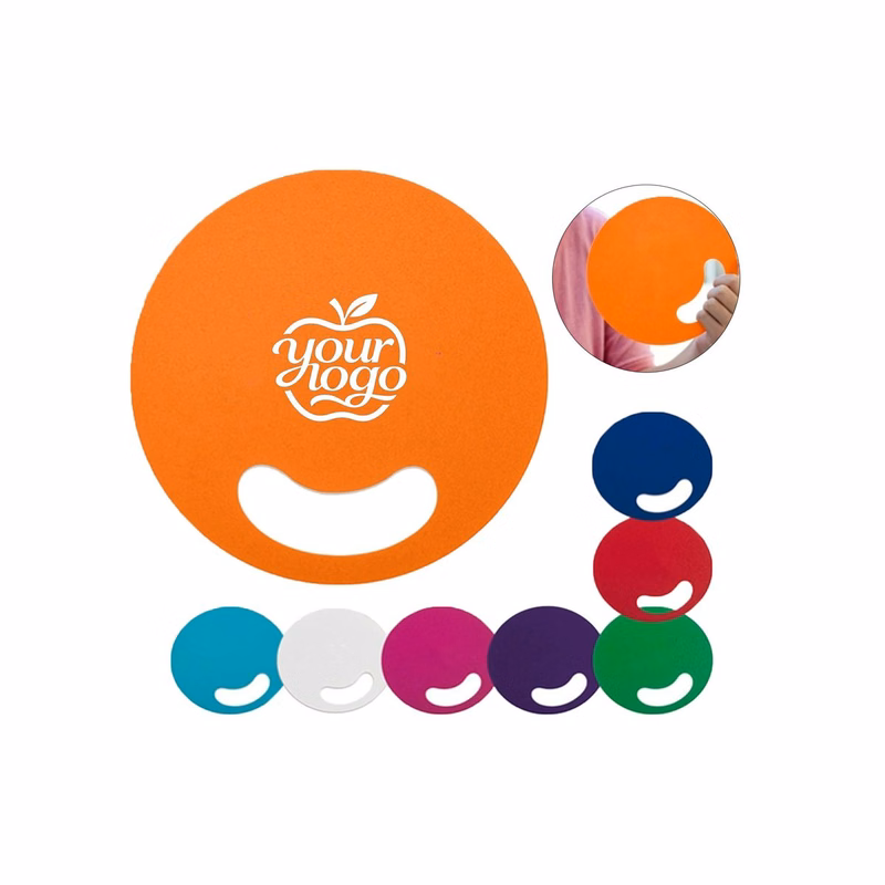 Custom Personalized Full Color Round Hand Fan