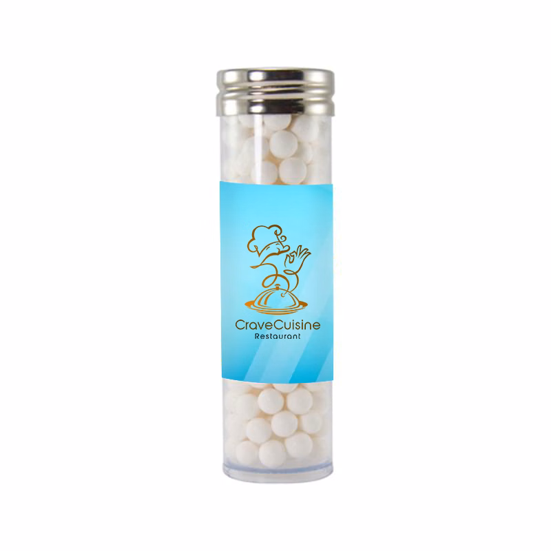 Gourmet Plastic Tube (Large) - Signature Peppermints