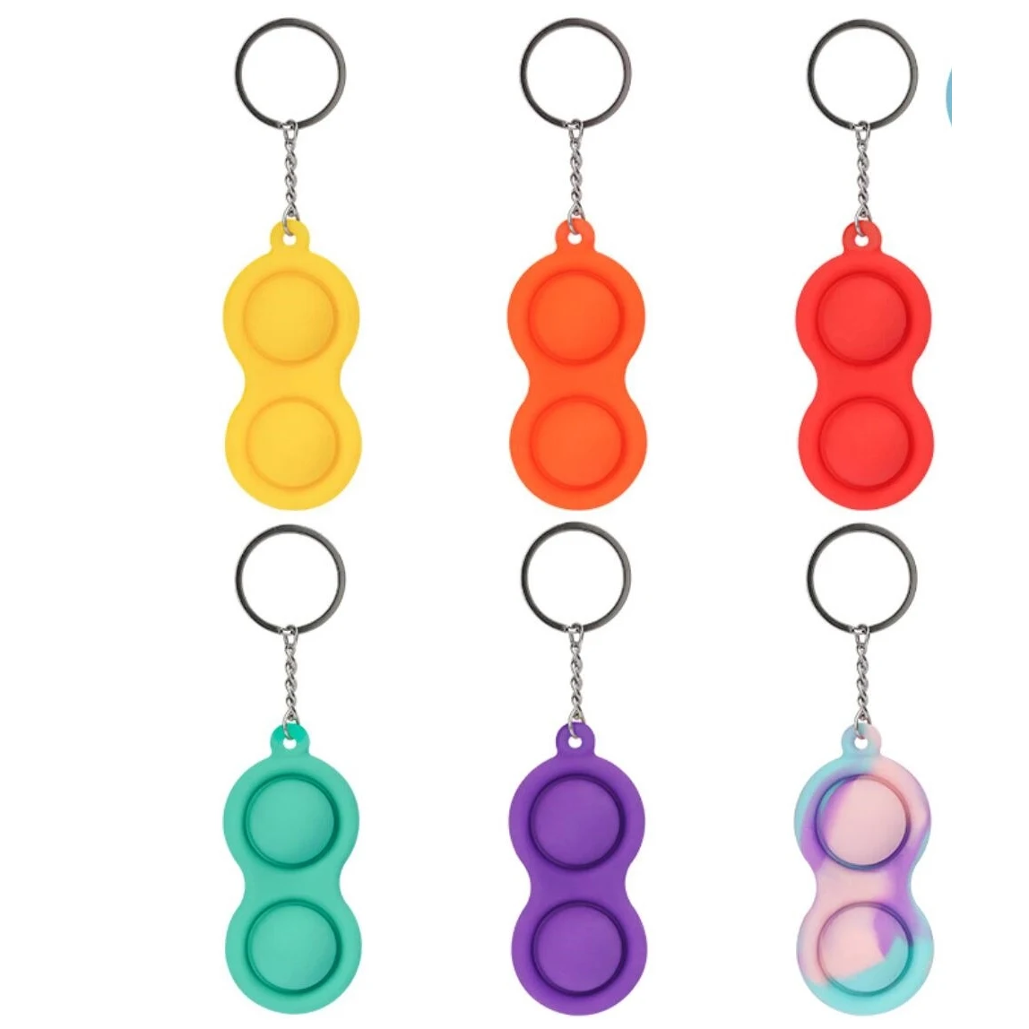 Pop 2 Bubbles Keychain 1