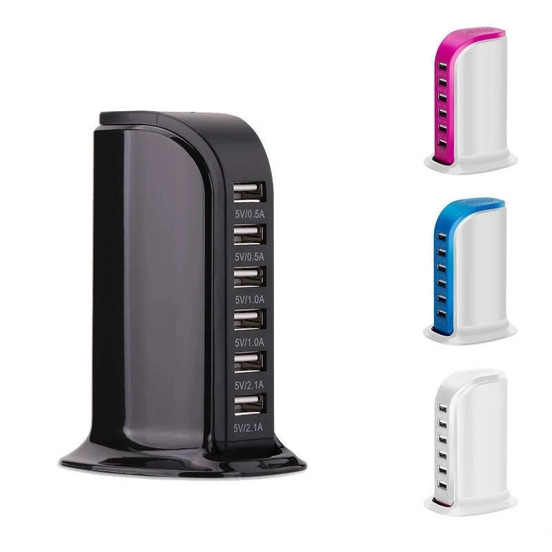 5 USB Port AC Adapter Wall Charger 1