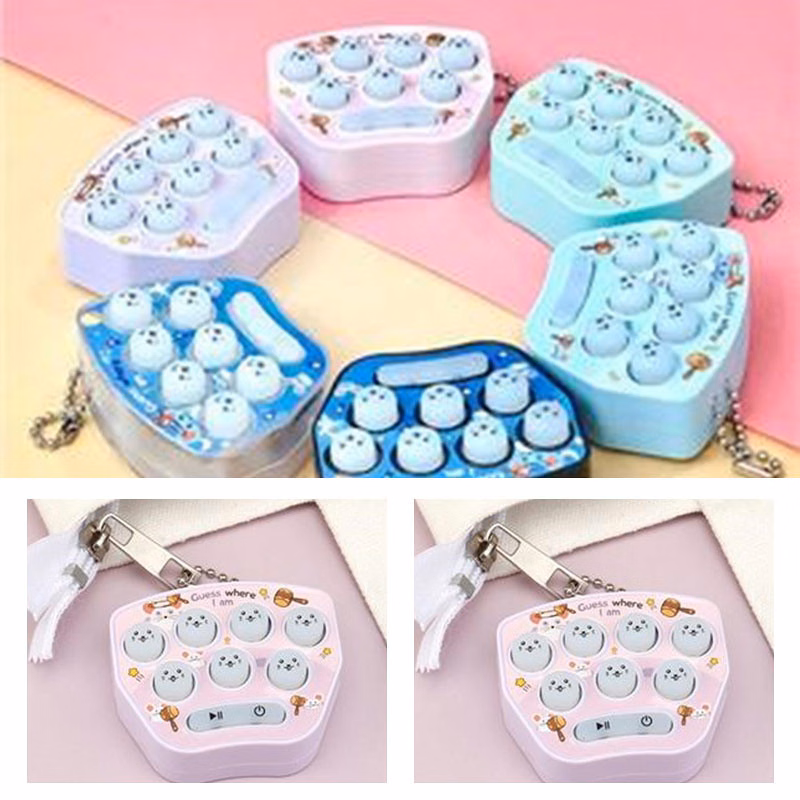 Nostalgic Game Console With Keychain