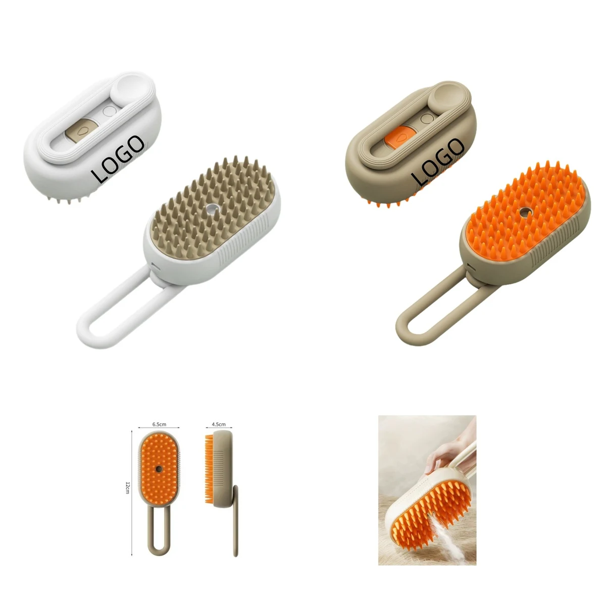 Pet Steam Hair Brush 1