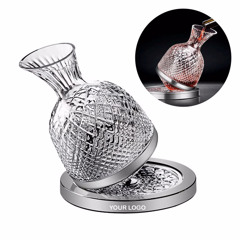 Rotating Shaking Pot Wine Decanter
