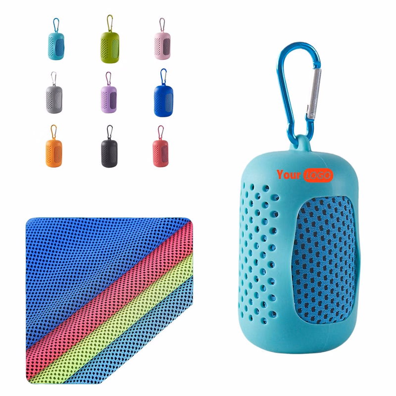 Portable Cooling Quick Dry Towel with Storage Case