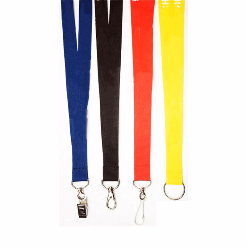 1/2" Polyester Lanyard With Custom Clip