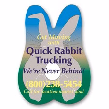 Re-Stick-It Decal (3"x2.125") Rabbit