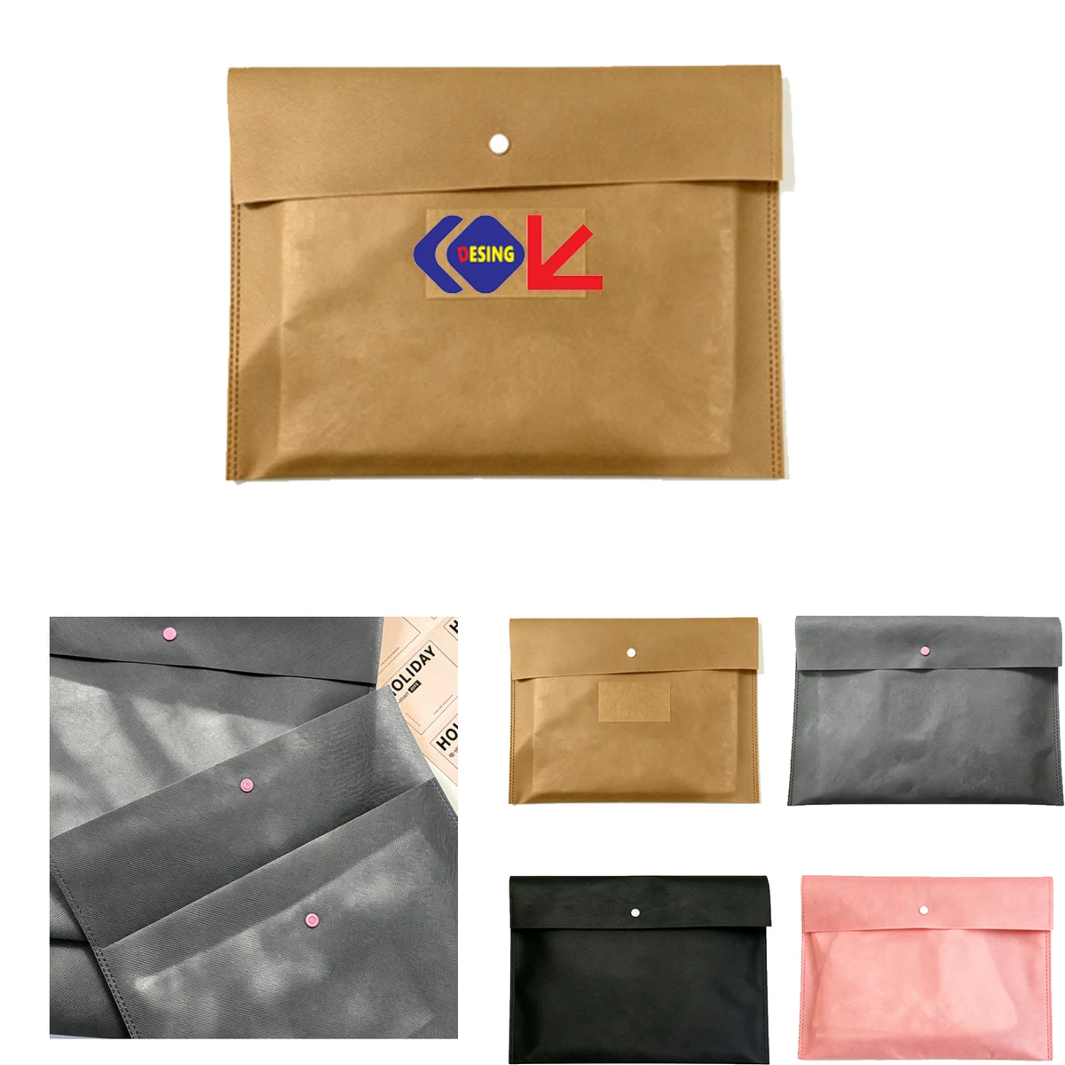Nonwoven Envelope File Bag 1