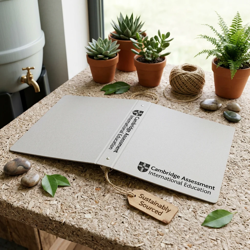 Recycled 3/4" Ring Binder (8.5" x 11") 1
