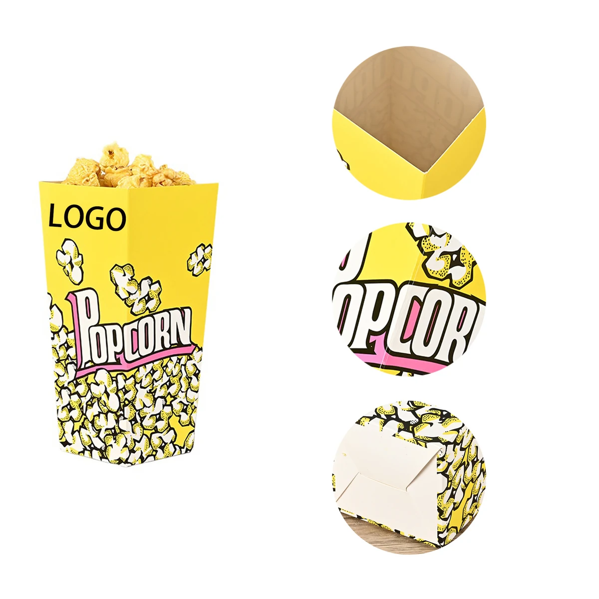 MOQ 100 46 OZ Popcorn Paper Bag 1