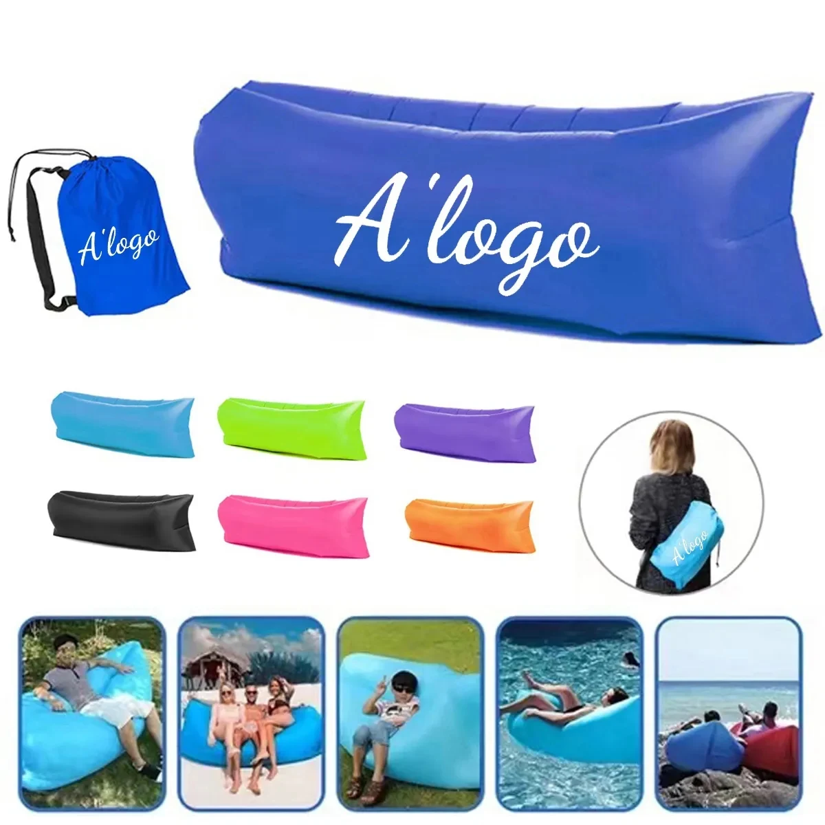 Inflatable Lounger Air Couch 1