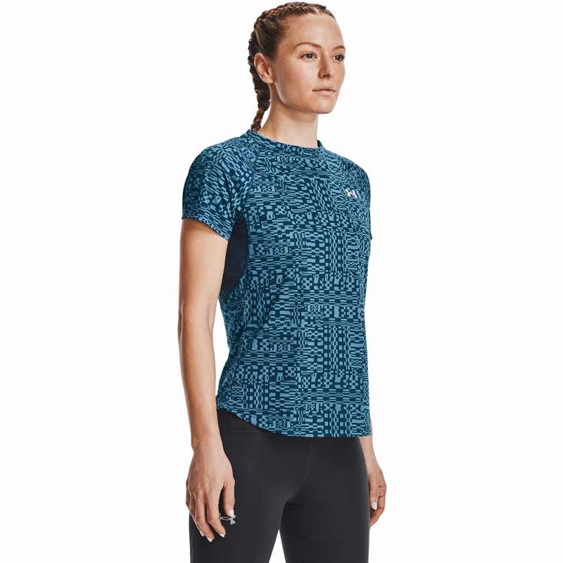 UA Speed Stride Printed Women's Short Sleeve
