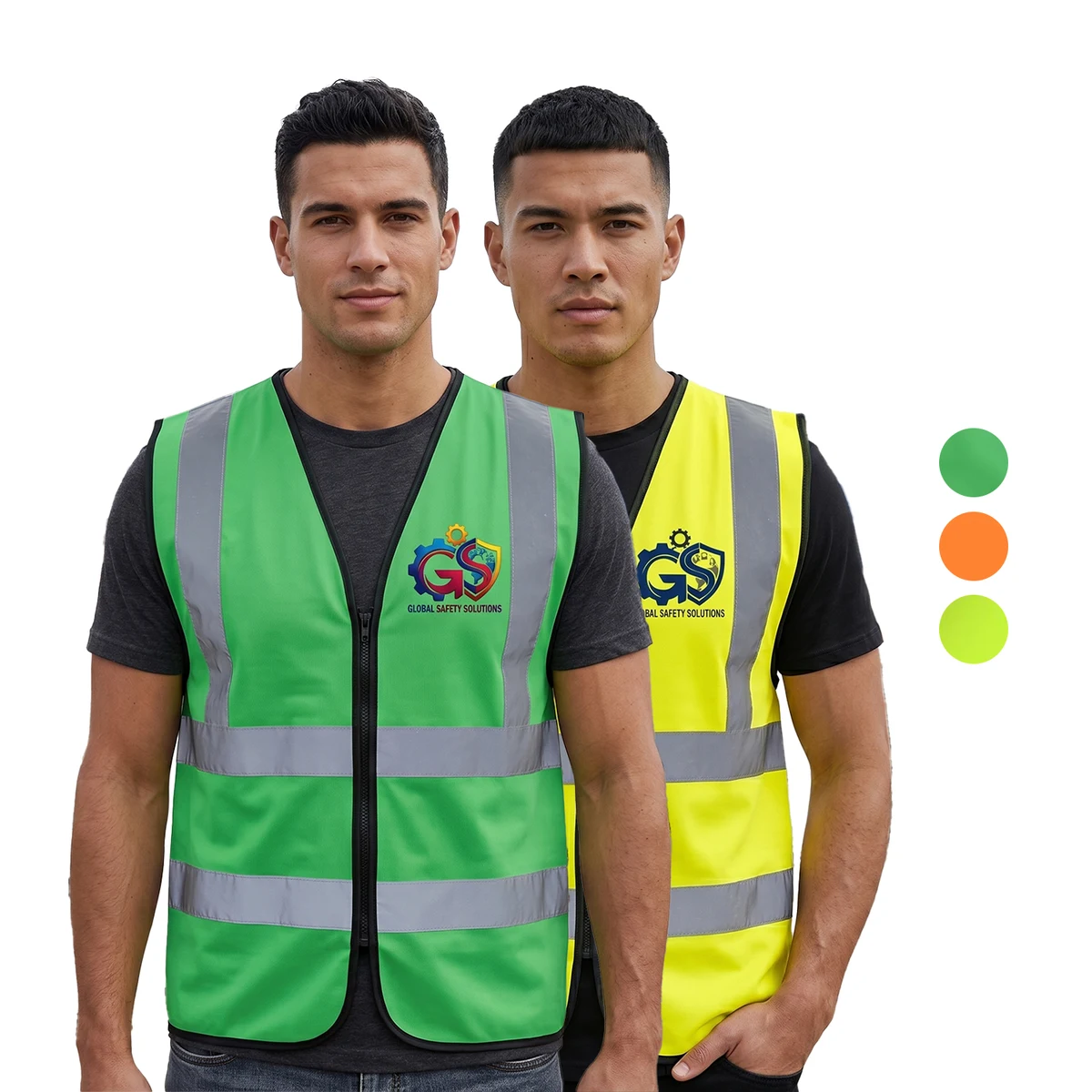 Class 2 Hi Vis Reflective Safety Workwear Vest 1