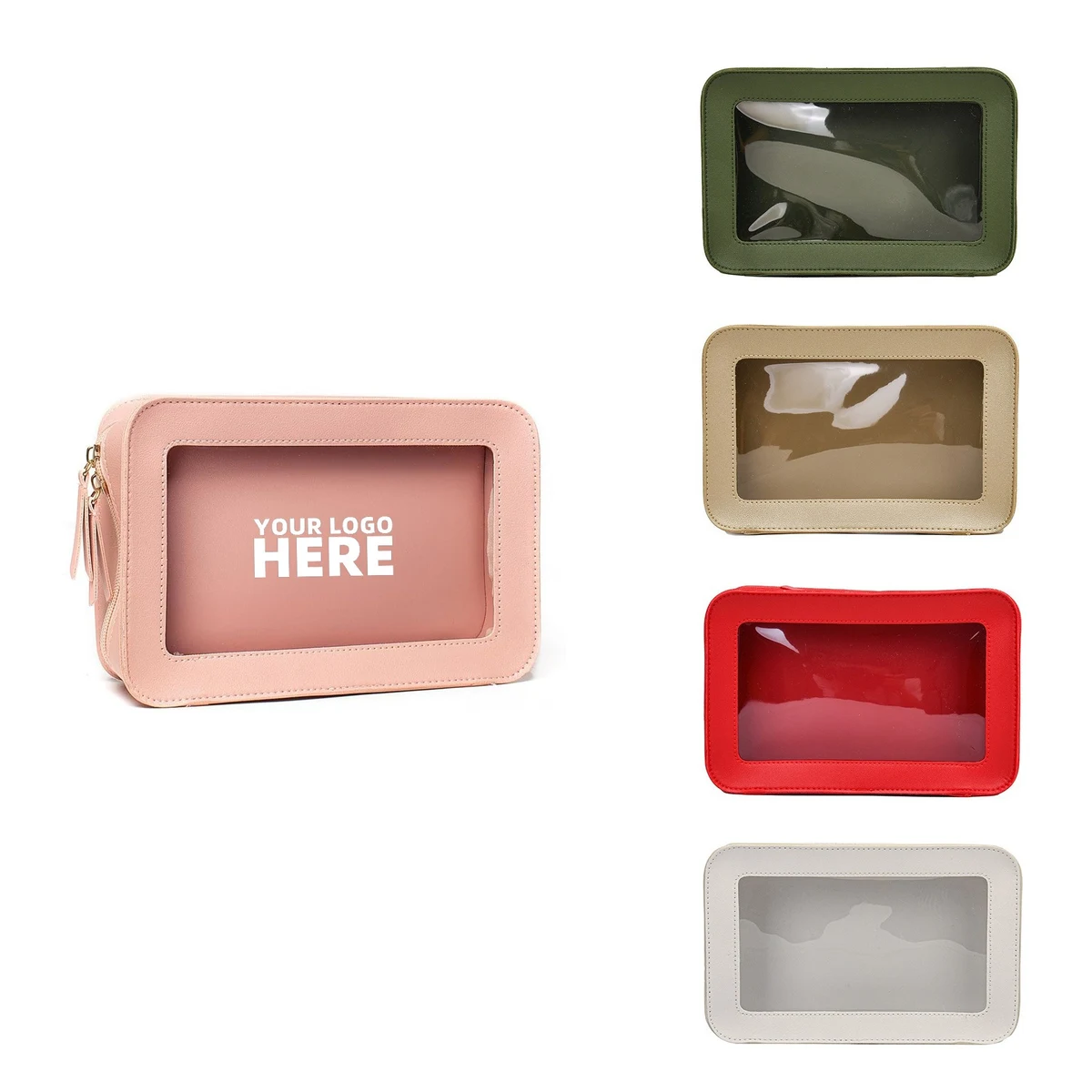 Transparent Makeup Bag 1