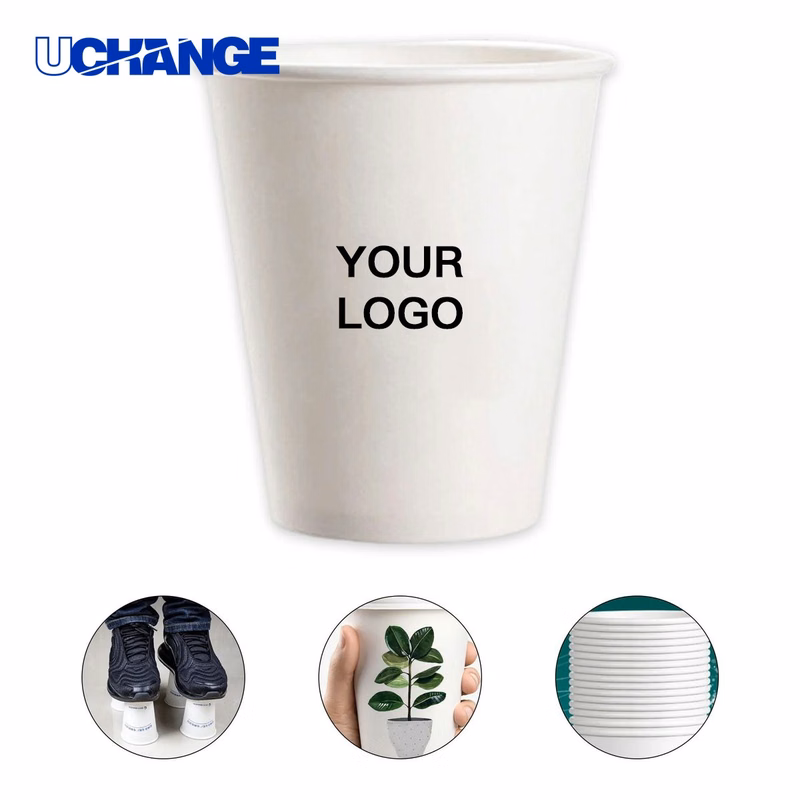 Paper Cup Drinkware 9OZ Disposable Food Grade