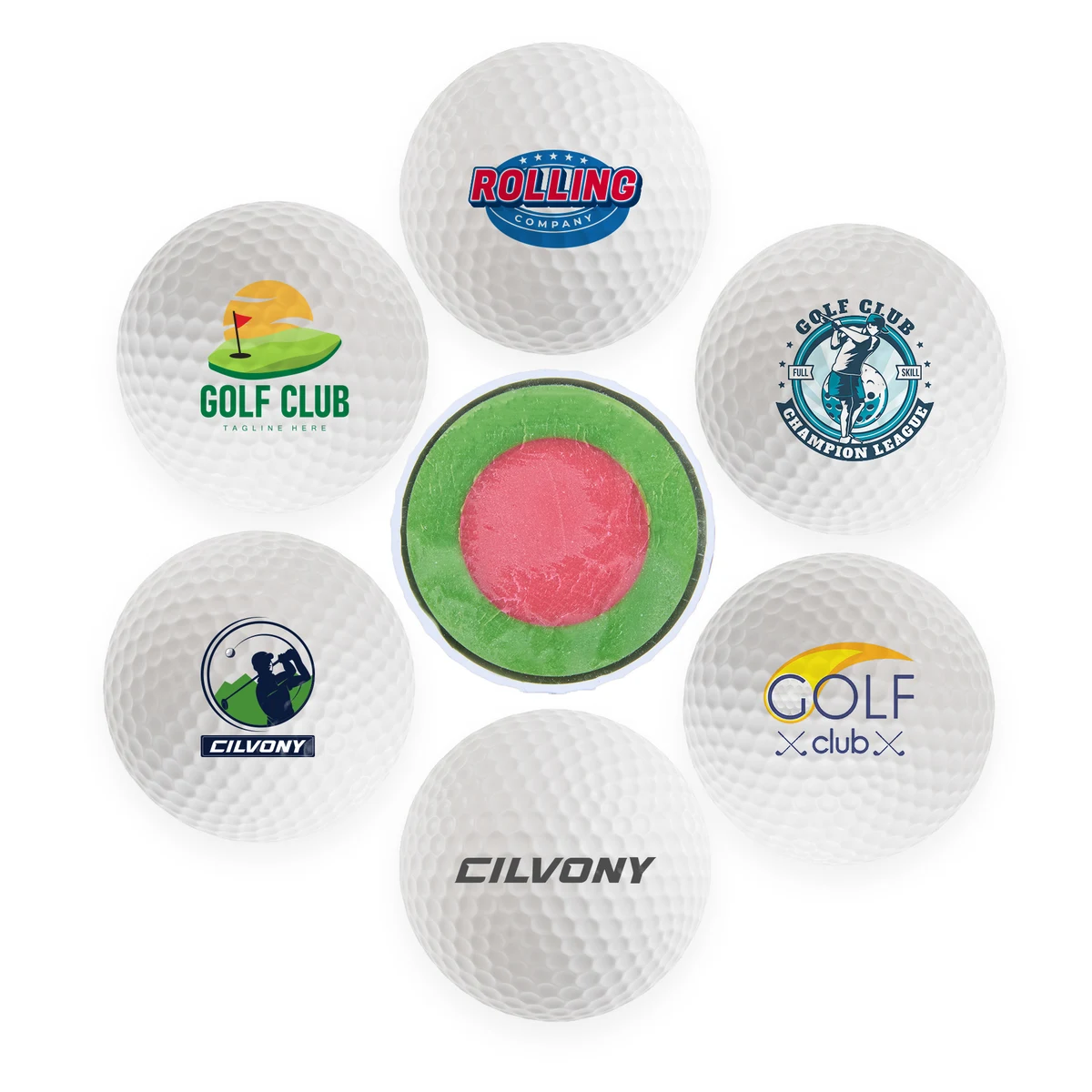 Tour-Level 4-Layer Golf Ball 1