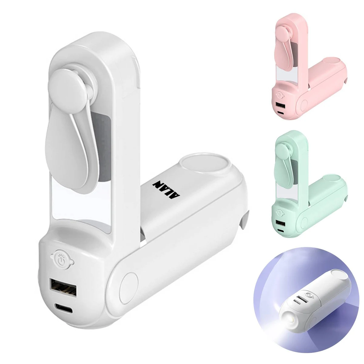 POWER BANK W/ FAN & FLASHLIGHT 1