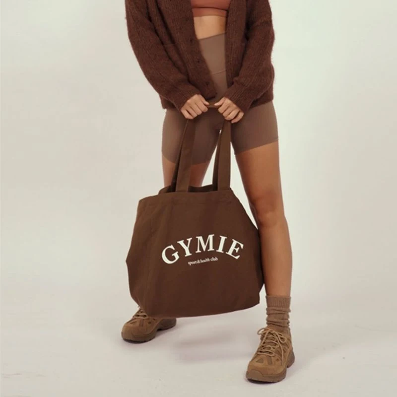 Cotton Canvas Tote Bag With Custom Printed Logo, custom tote bag with logo imprint 1