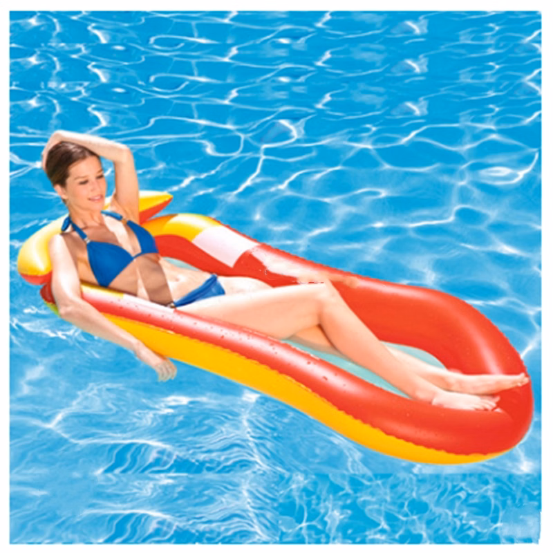Adult hammock over water