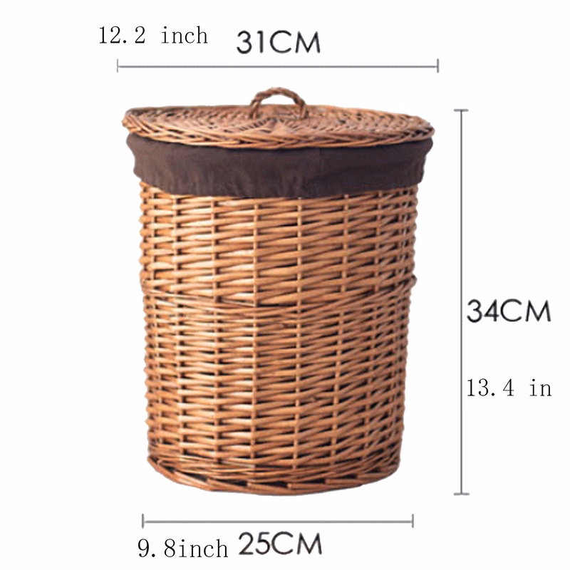 Large Wicker Weave Storage Basket