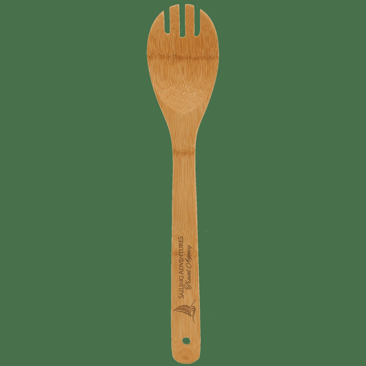 12" Bamboo Salad Spork 1