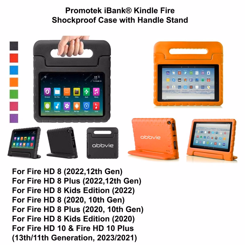 iBank ® Shockproof Case for Kindle Fire 7 12th Generation (2022)
