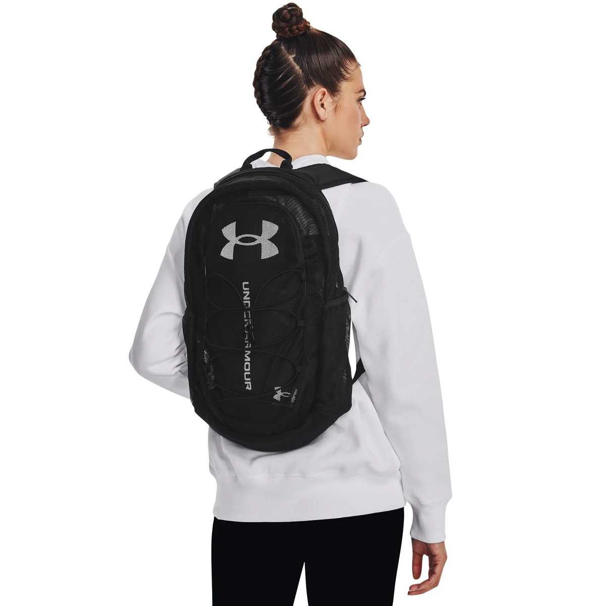UA Hustle Mesh Backpack 1