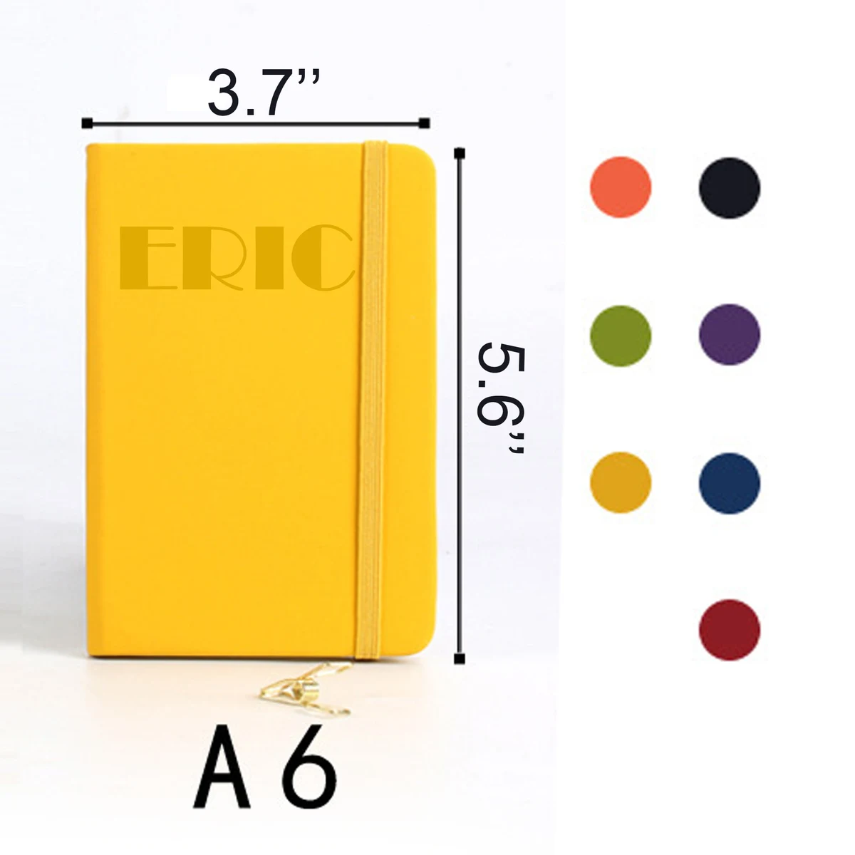 A6 Hard Cover Notebooks 1