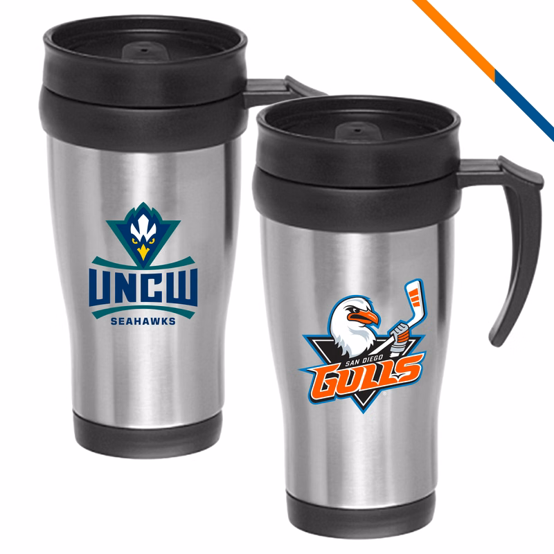 Grapho Stainless Steel Travel Mug - 14 OZ.