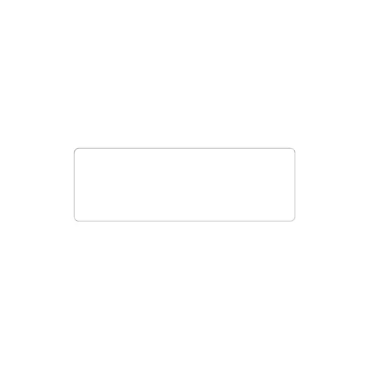 Blank Click-It Aluminum Name Badge (Standard size 1" x 3") 1