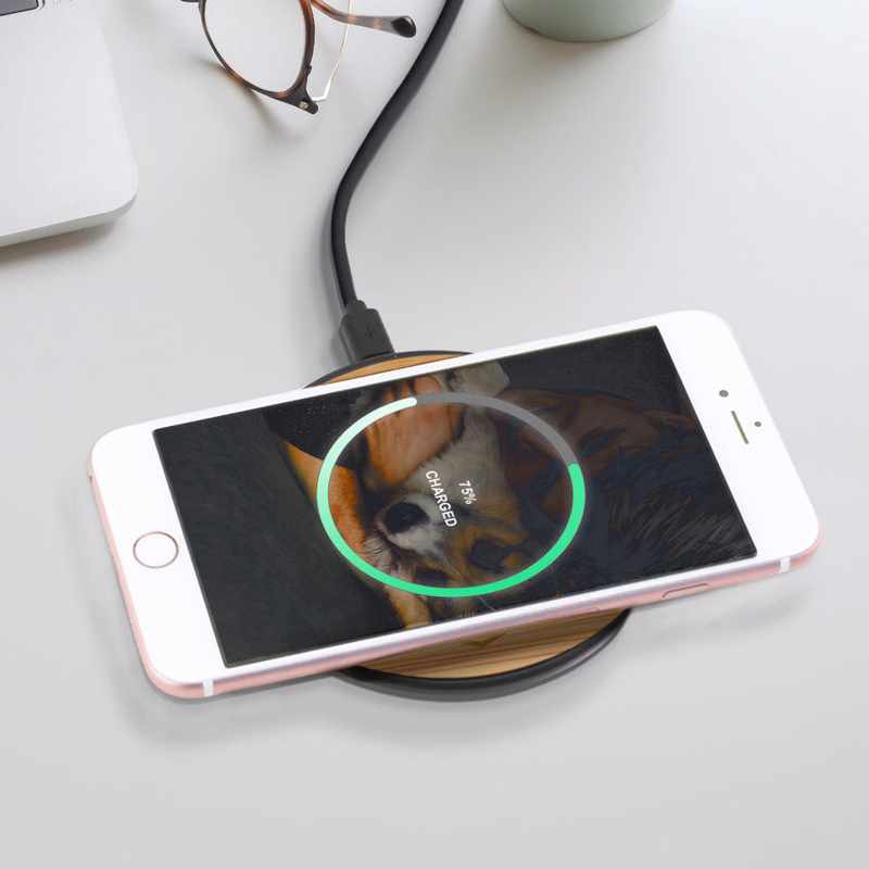 Chi-Charge Pad - Bamboo or Wood Wireless Charge Pad