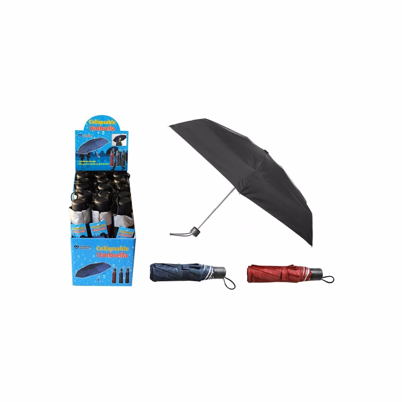 Folding Umbrellas Assorted - 36"