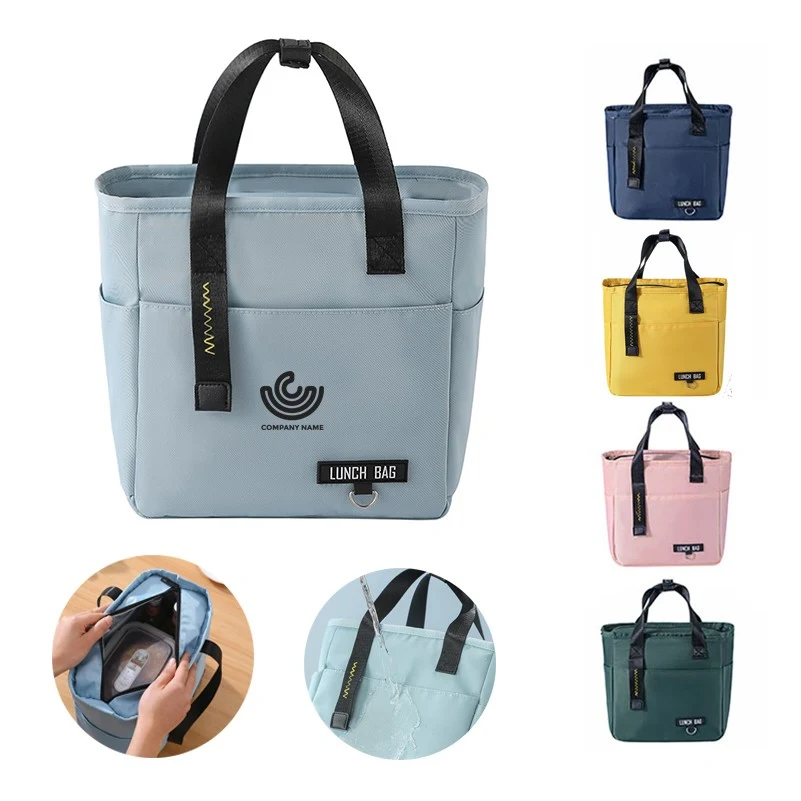 Custom Leakproof Cooler Tote Reusable Insulated Lunch Bag 1