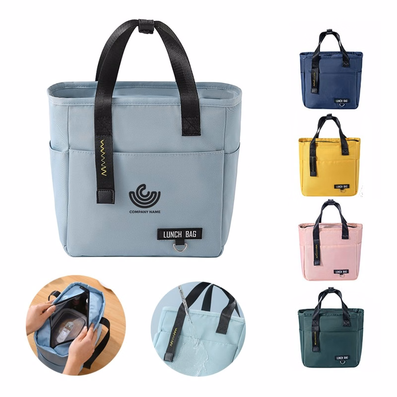 Custom Leakproof Cooler Tote Reusable Insulated Lunch Bag
