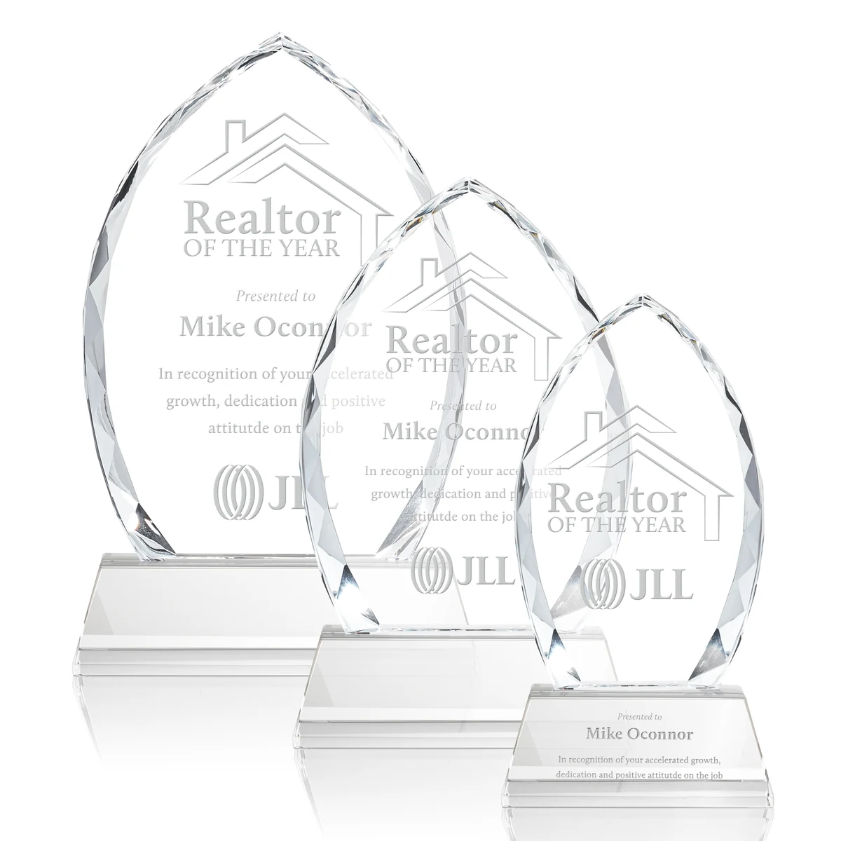 Wilton Award on Newhaven Base - Clear 1