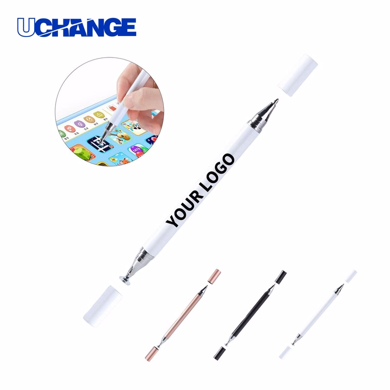 Disc Stylus Pen with Ballpoint