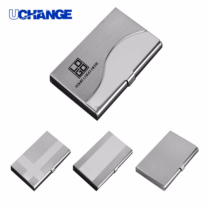 Stainless Steel Mirrored Business Card Holder
