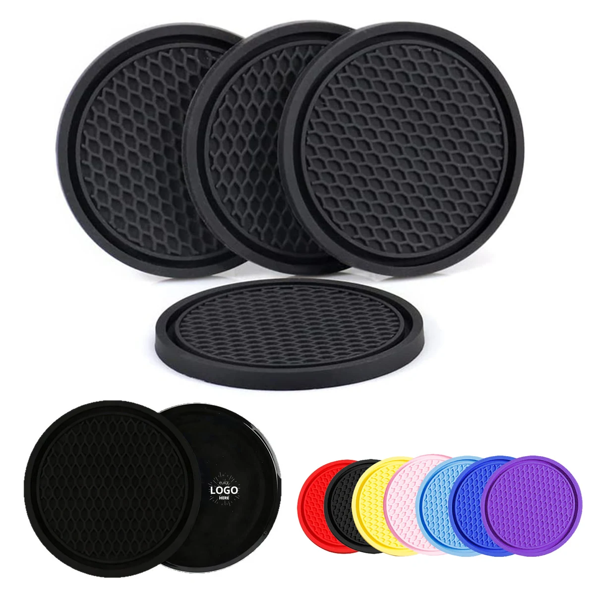 Coffee bar home kitchen decor non-slip silicone coaster 1