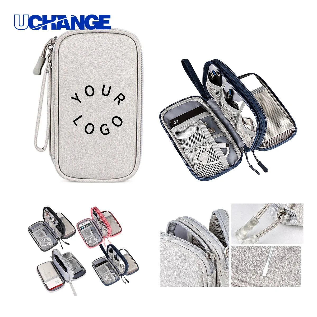 Compact Cable Organizer Case for Daily Travel 1