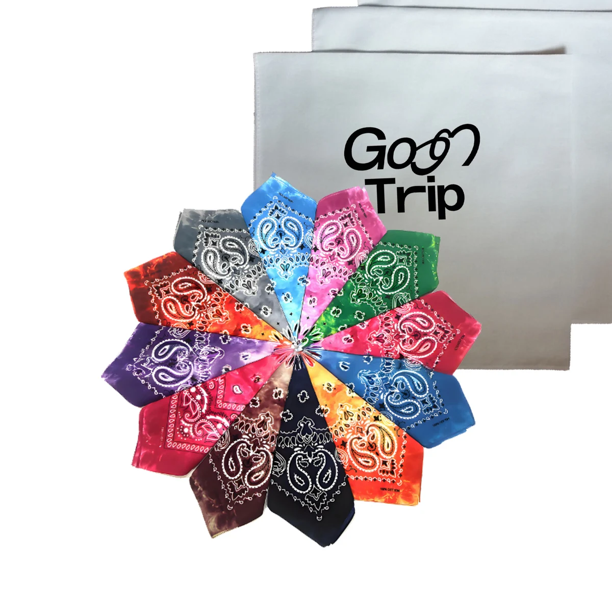 Colorful Customized Cotton Bandana 1