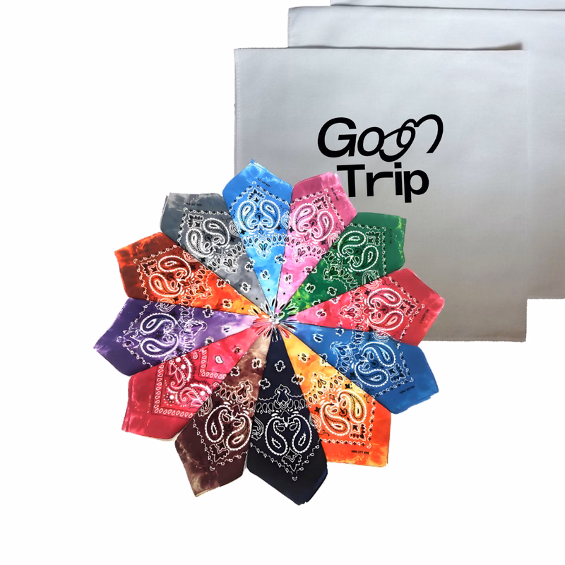Colorful Customized Cotton Bandana