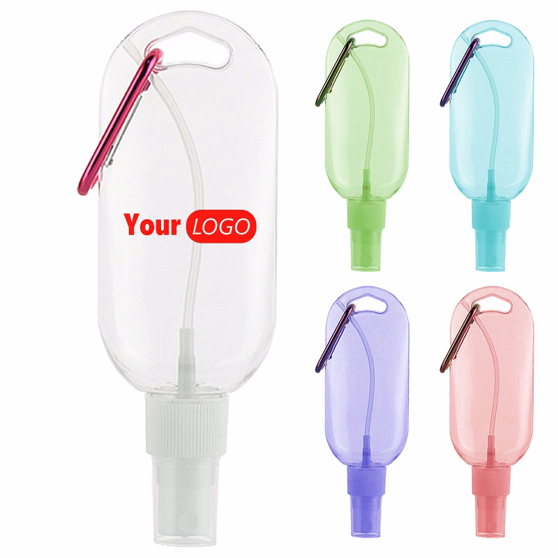 Plastic Plastic Custom Logo Portable Hand Sanitizer Bottle For Hygiene