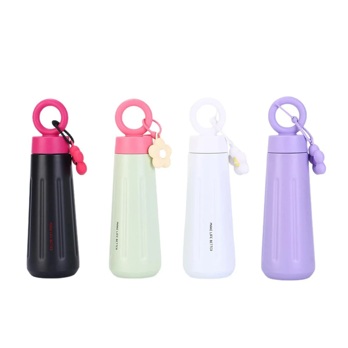15 Oz. Petal Style Vacuum Stainless Steel Thermos Cup 1