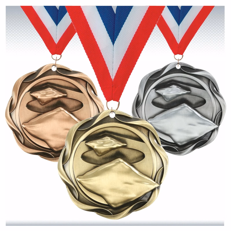 3" Fusion Cornhole Medal
