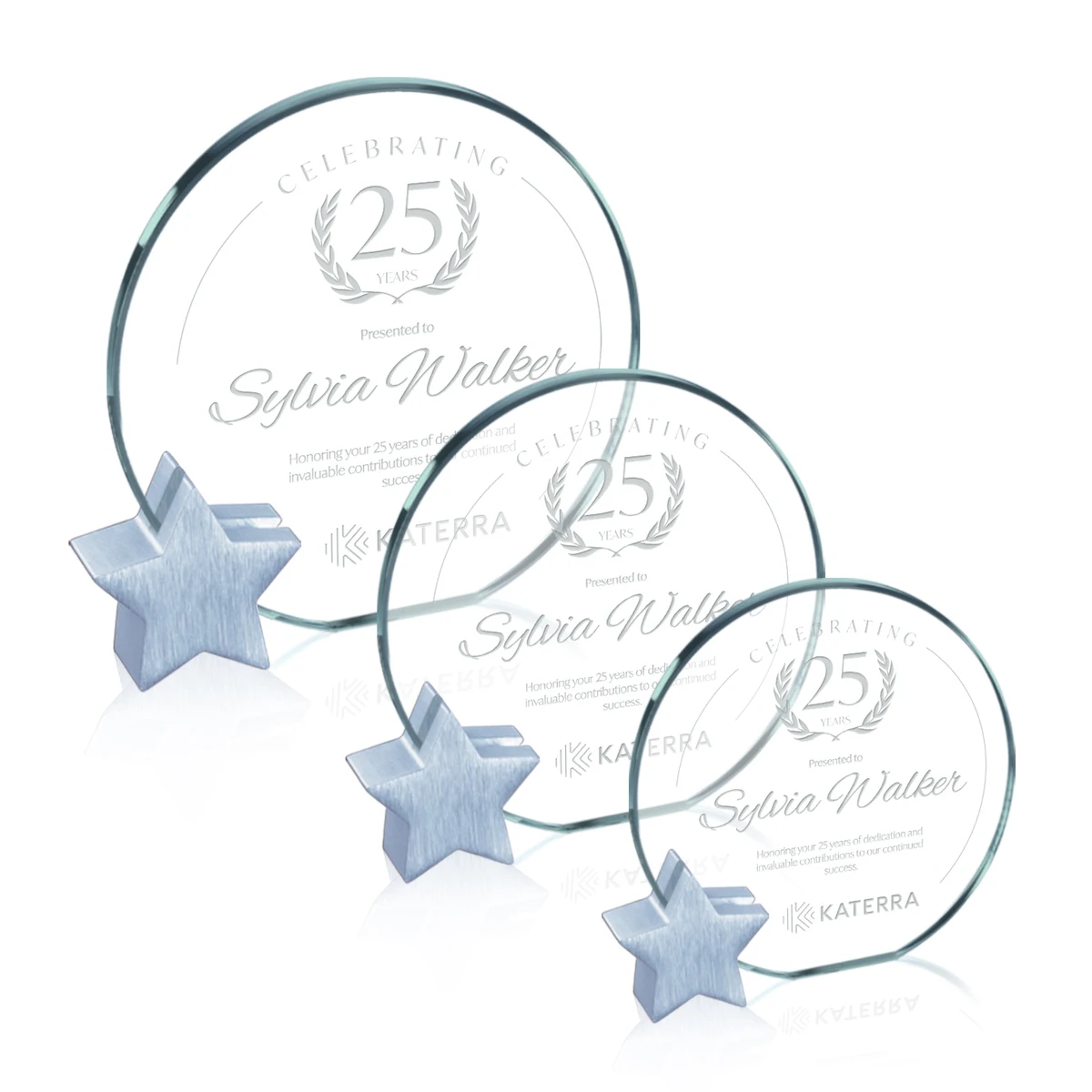 Verdunn Award - Jade/Silver Star 1